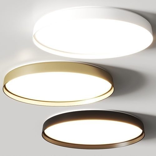 Luceplan Compendium Plate Ceiling Lamp 3D model