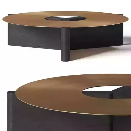 Artefatto Orbit Contemporary Coffee Table 3D model
