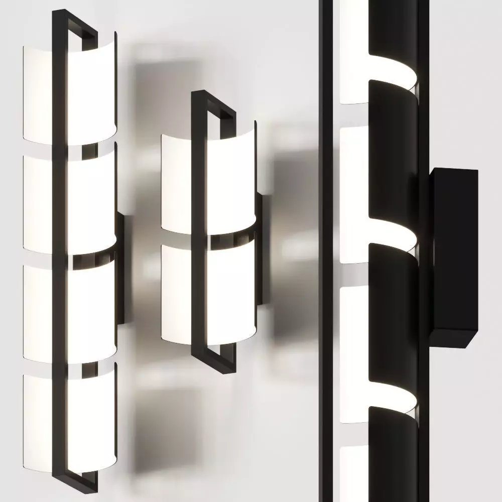 Giorgetti Shield Wall Lamps 3D model_0