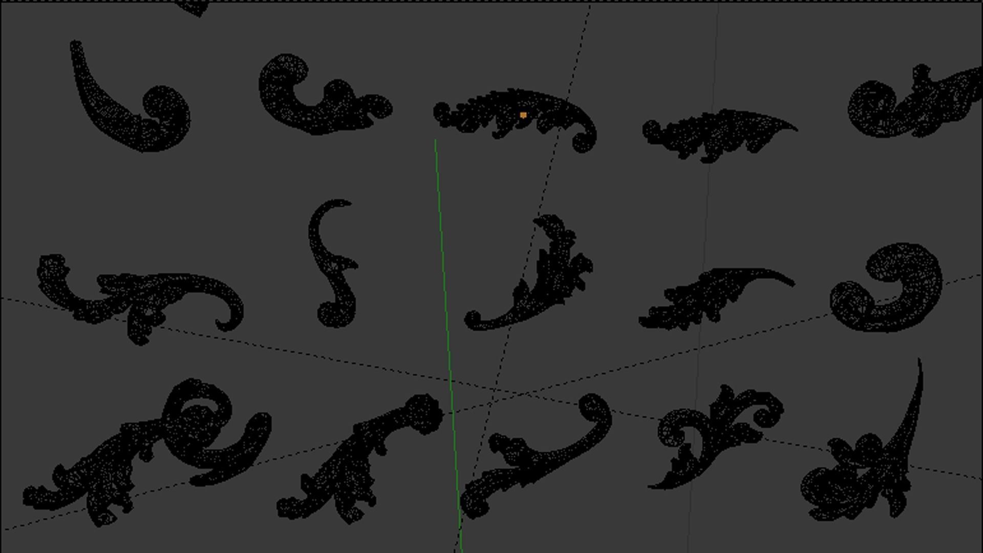 Acanthus Leaves Collection 03 3D print model_7