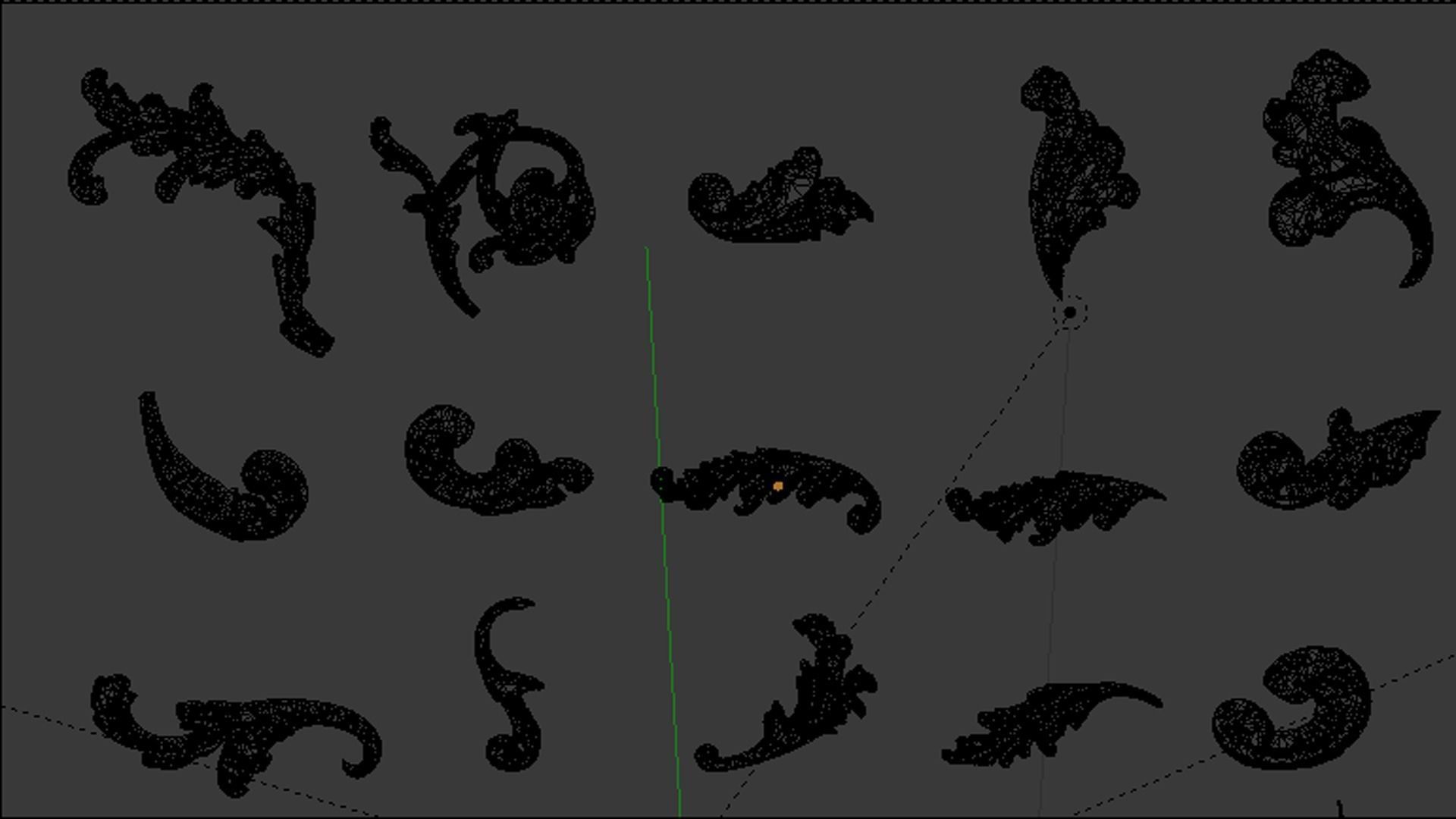 Acanthus Leaves Collection 03 3D print model_6