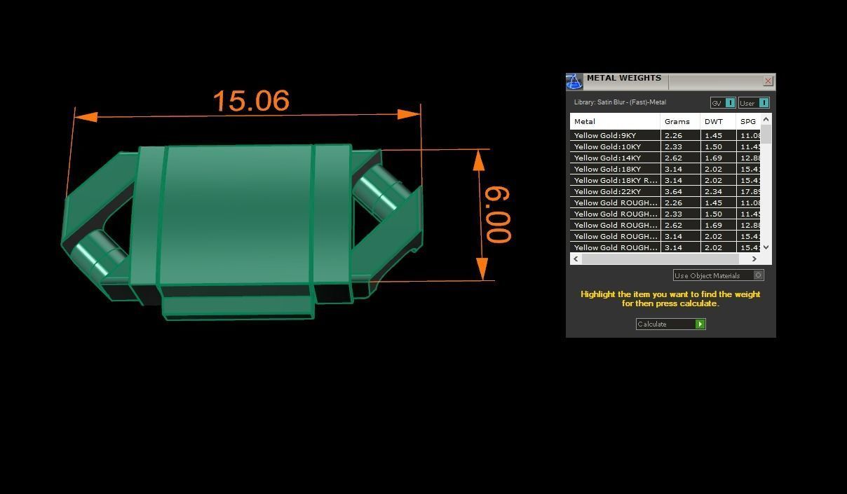 Cuban Chain Link Box Style 6MM WIDTH 3D print model_10