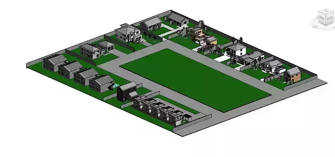 Complete American style residential estate 