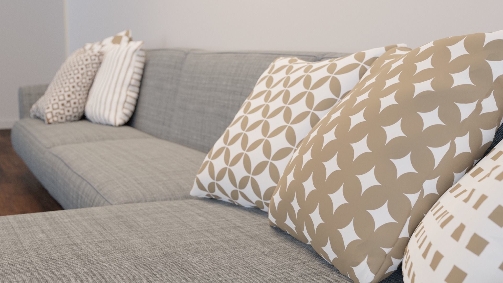 Designer Couch 1 3D model_1