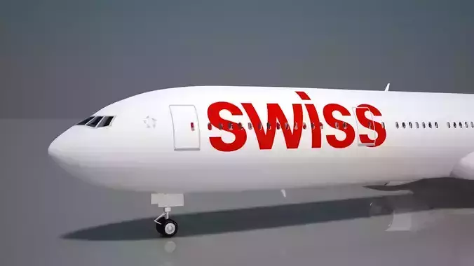 Swiss Air 777 300 ER