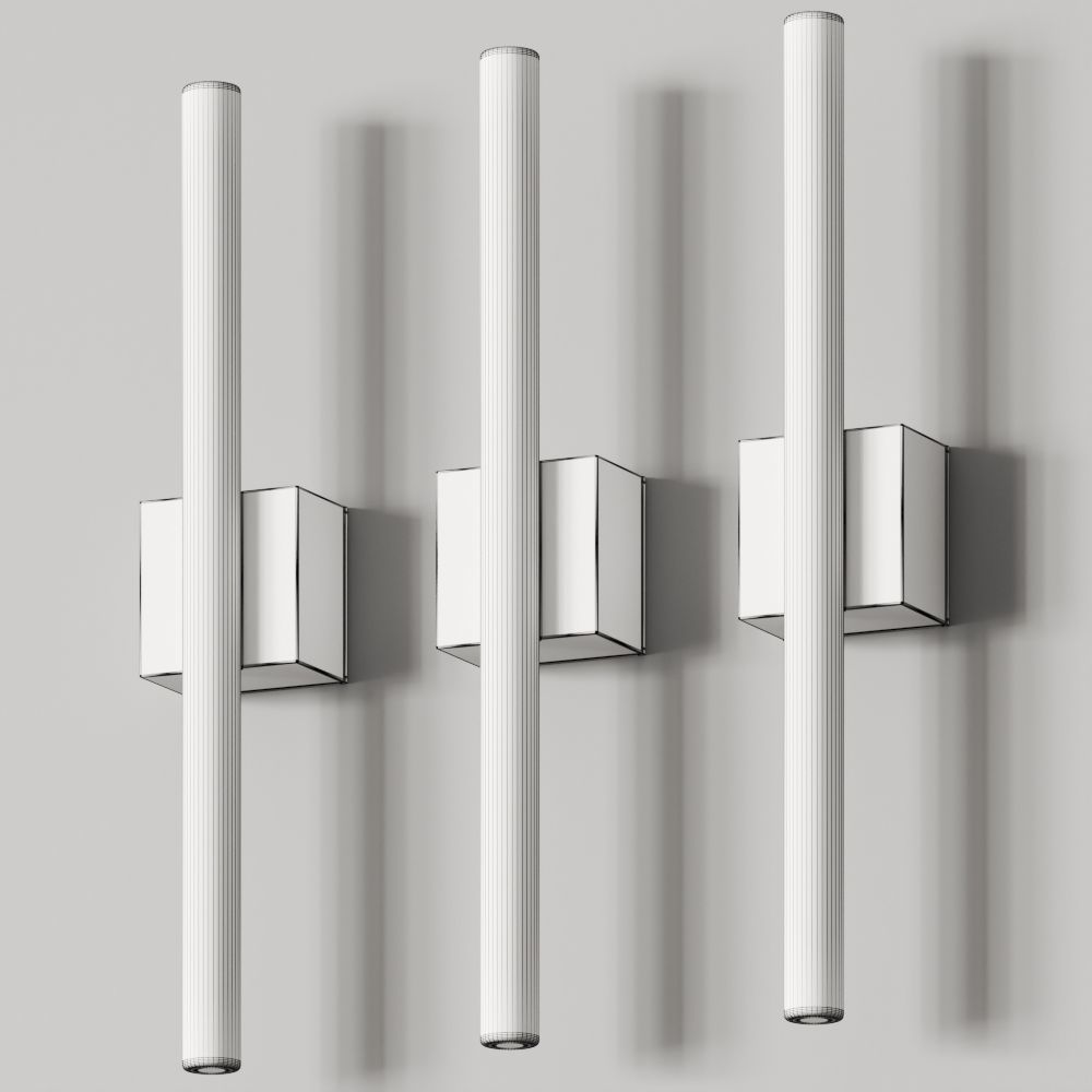 Kaia New Marble Wall Lamp 3D model_2