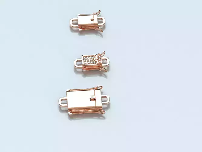 Open Box Clasp 3D print model