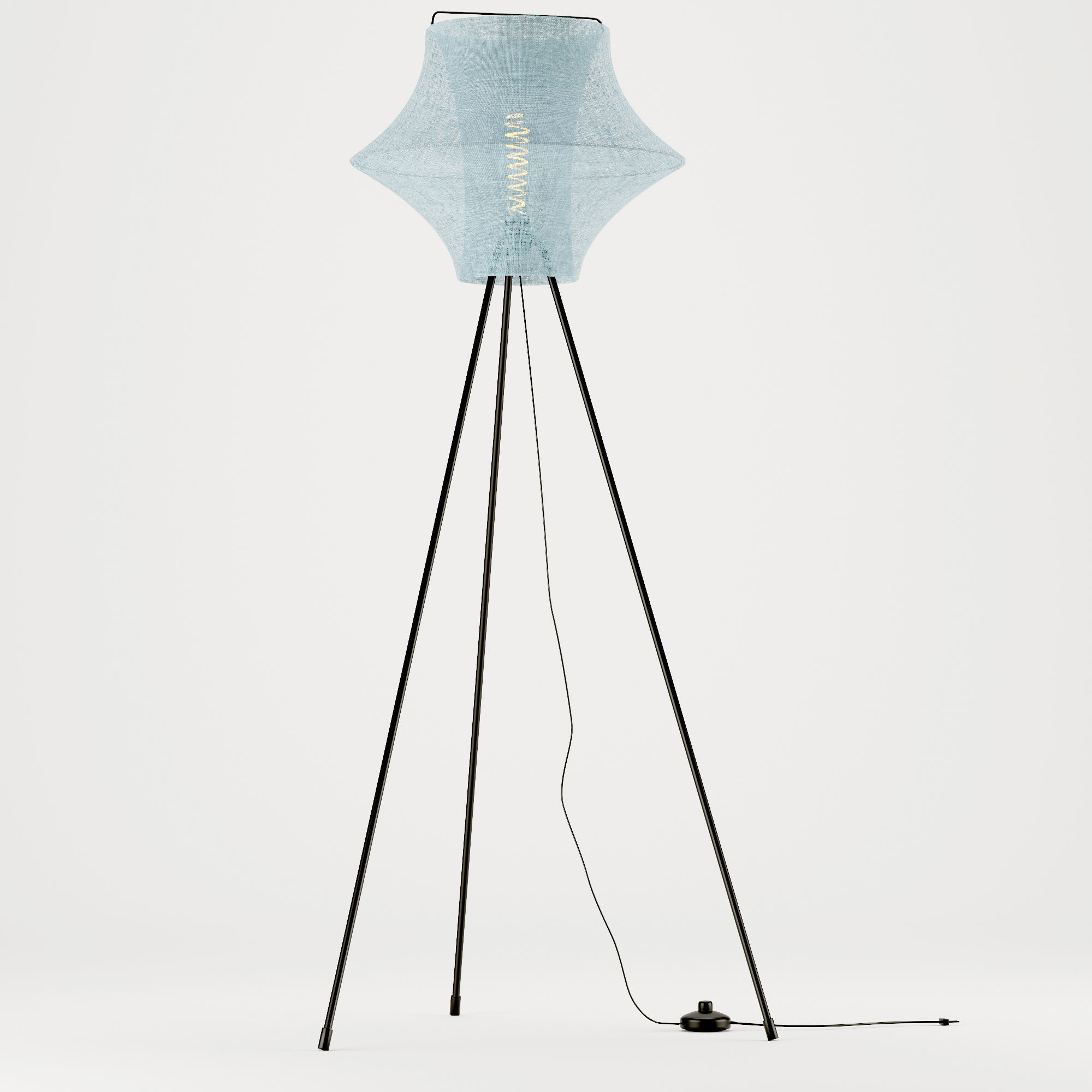 Floor lamp Ikea fyxnas 3D model_2