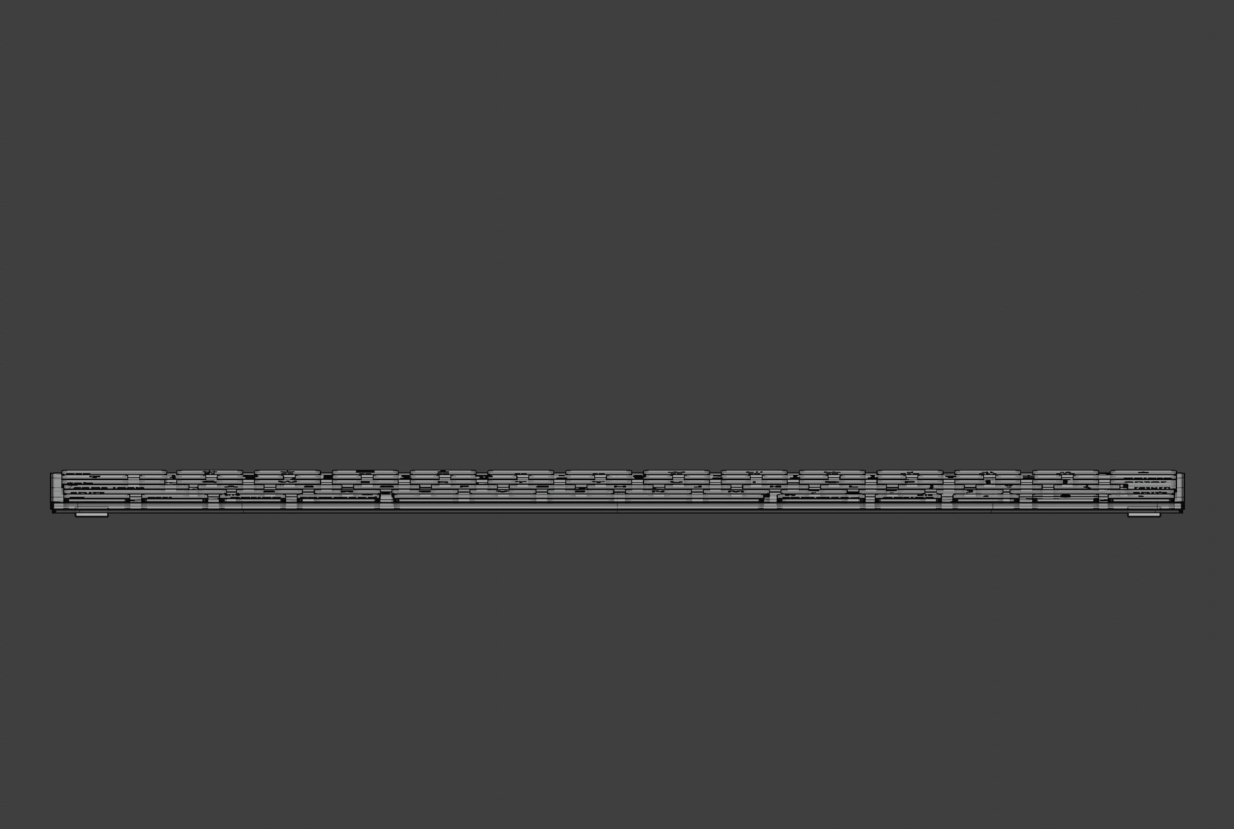 Simple wireless Keyboard 3D model 3D model_6