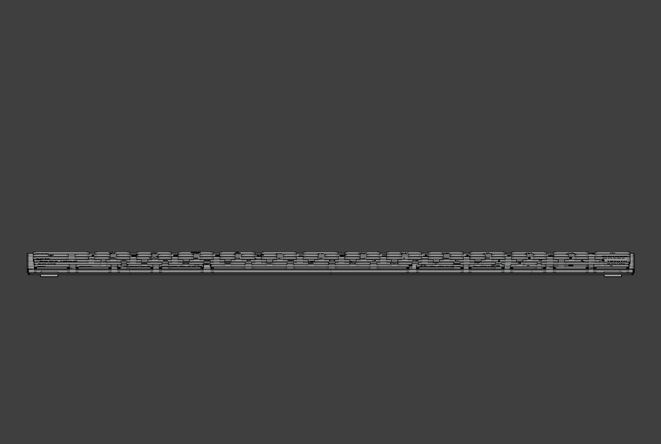 Simple wireless Keyboard 3D model 3D model_5