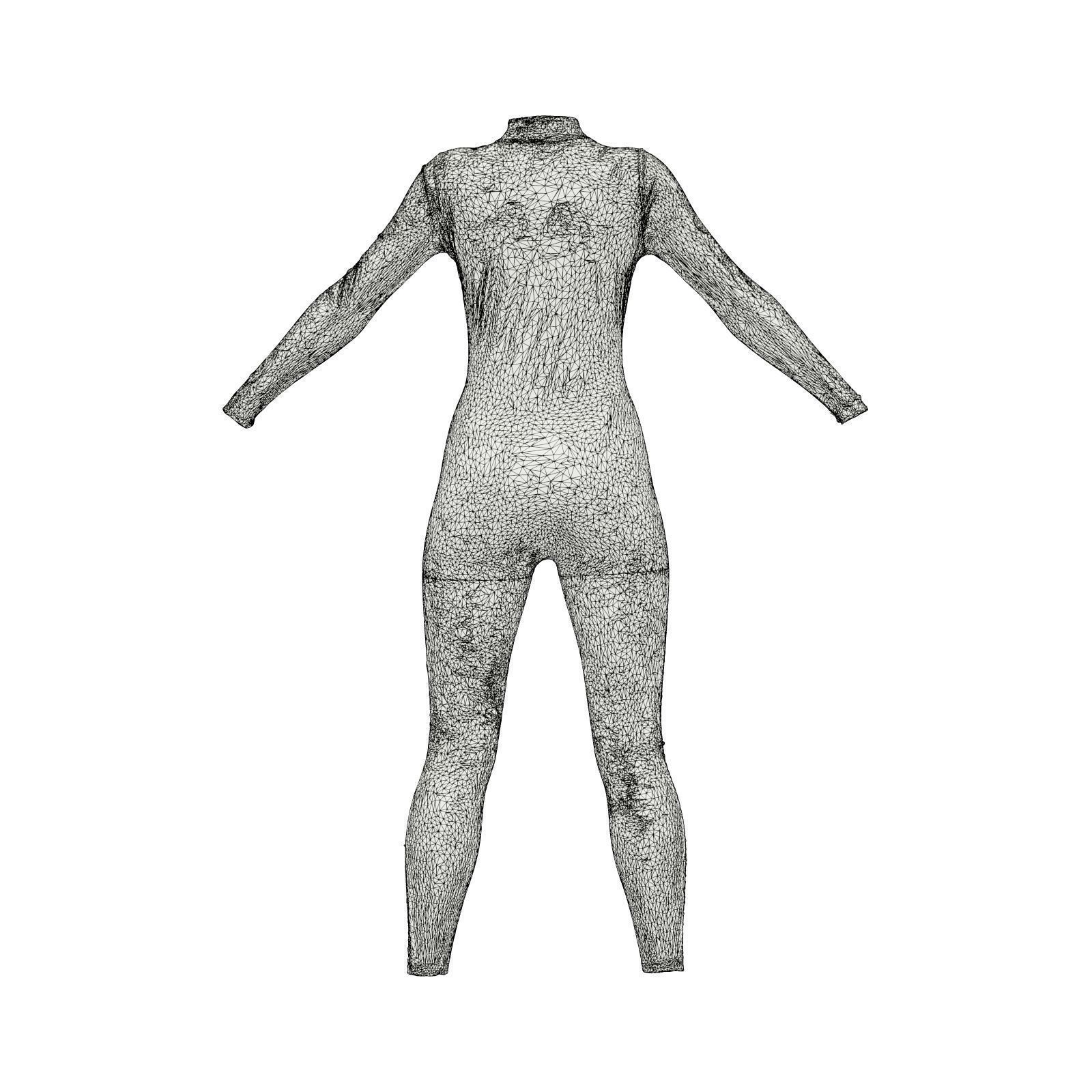 DollsKill Hot Bitch Catsuit 3D model_7