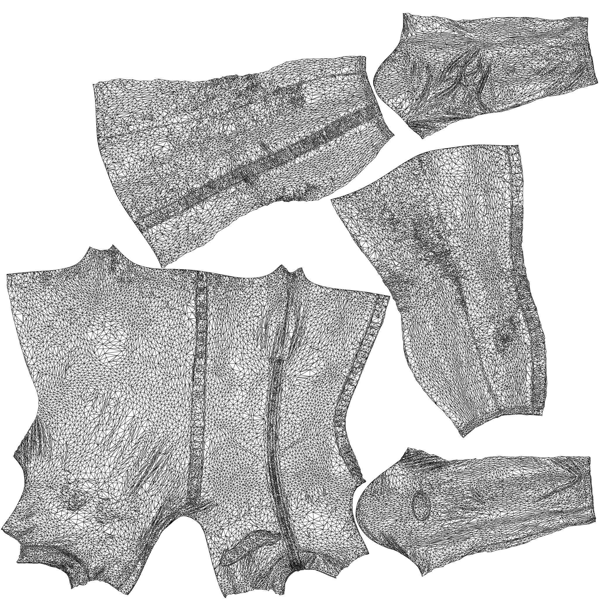 DollsKill Hot Bitch Catsuit 3D model_8