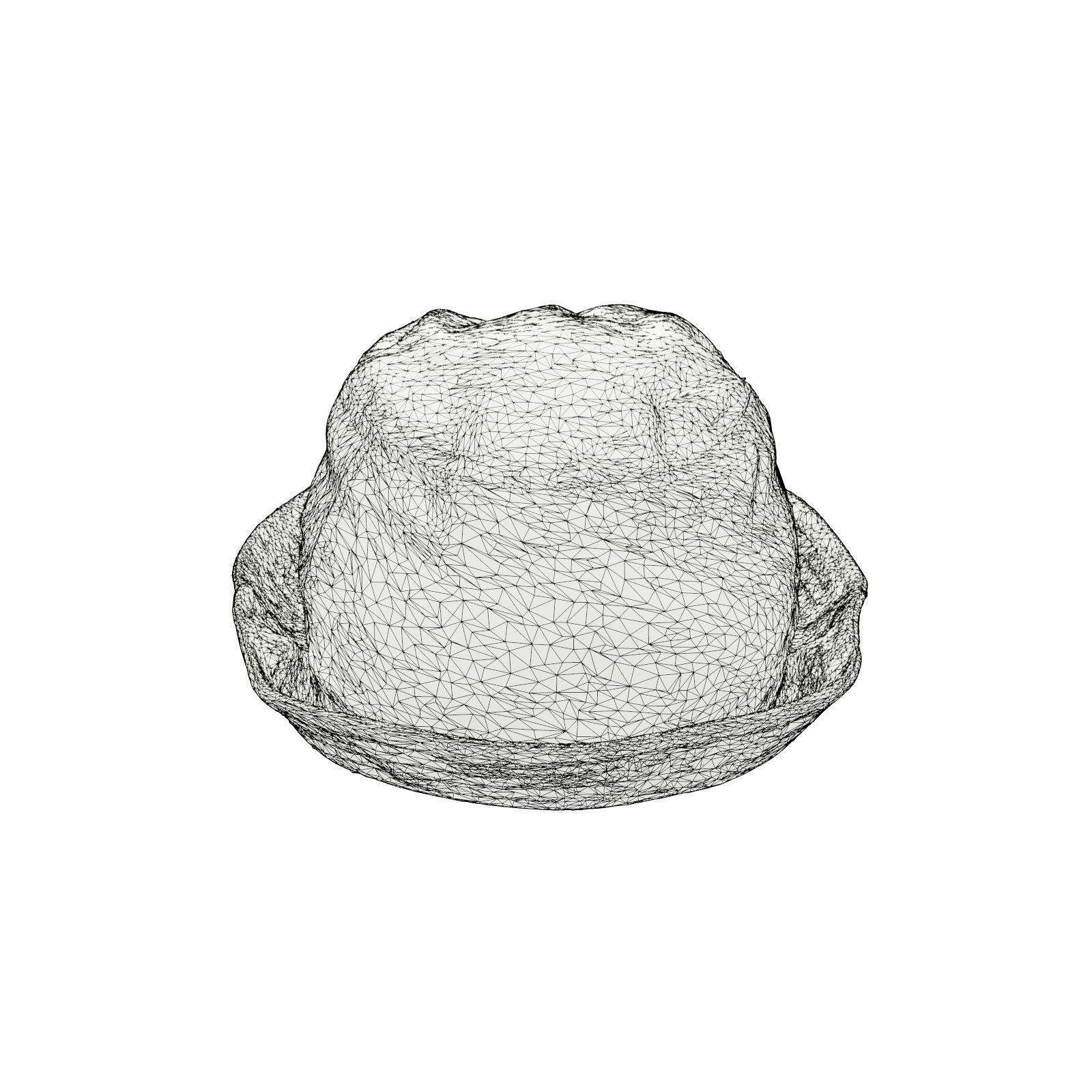 Dollar Hat 3D model_7