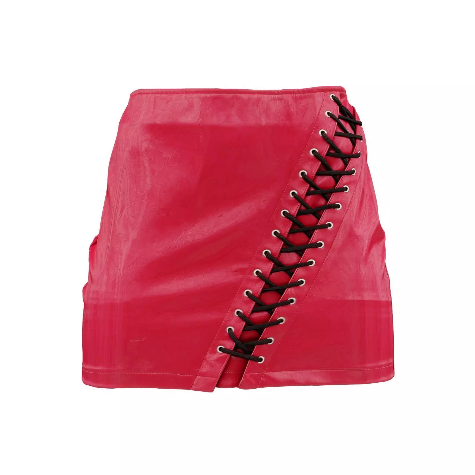 Diagonal Laced Skirt 3D model