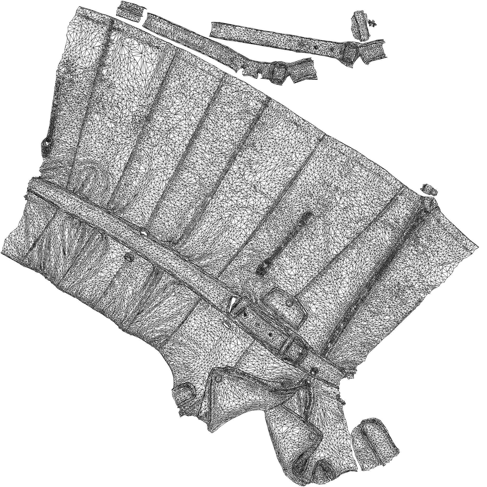 Cute Leather Dress 3D model_8