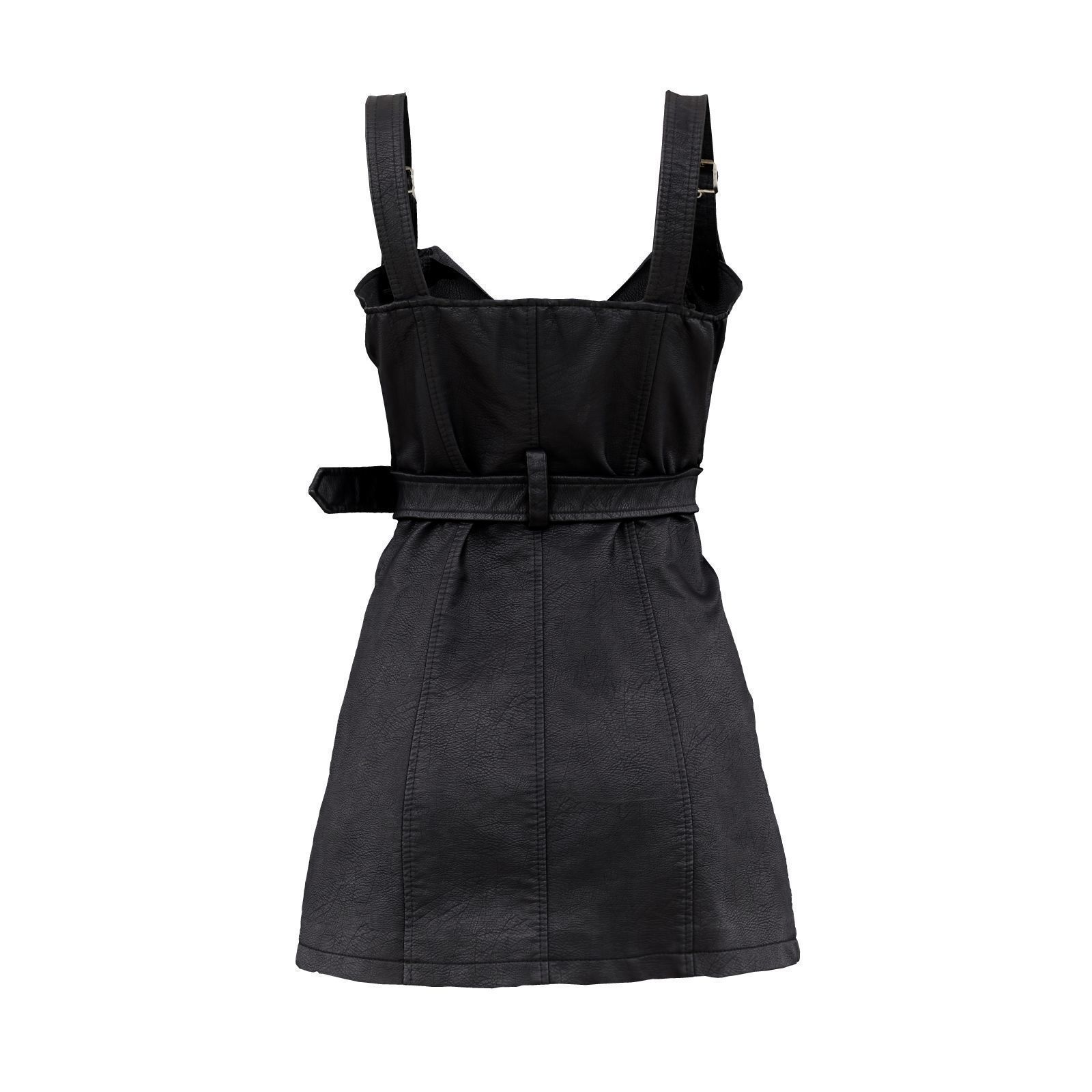 Cute Leather Dress 3D model_2