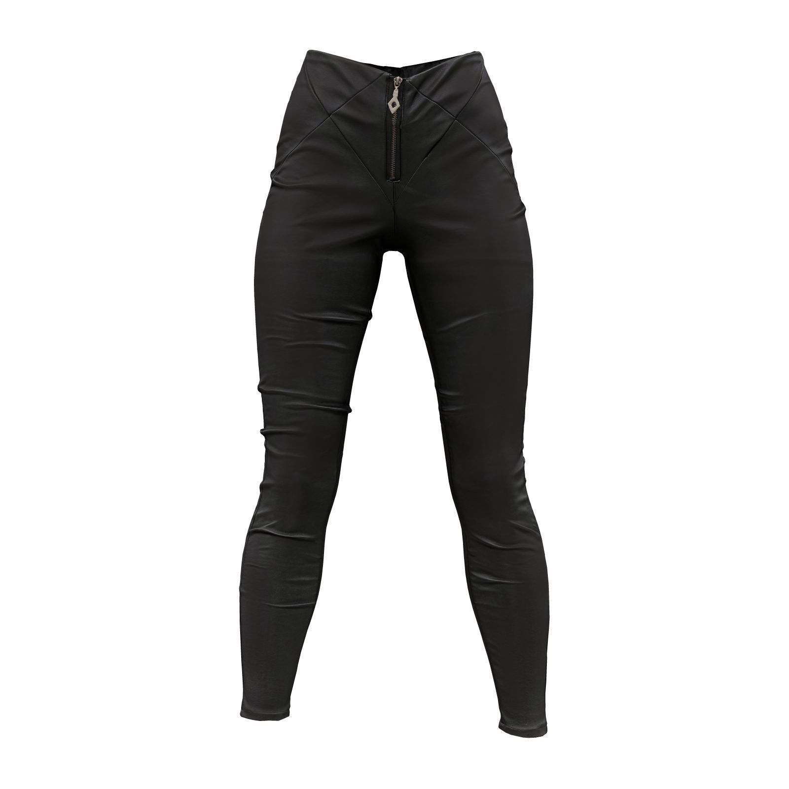 Cross Stitched Leggings 3D model_2