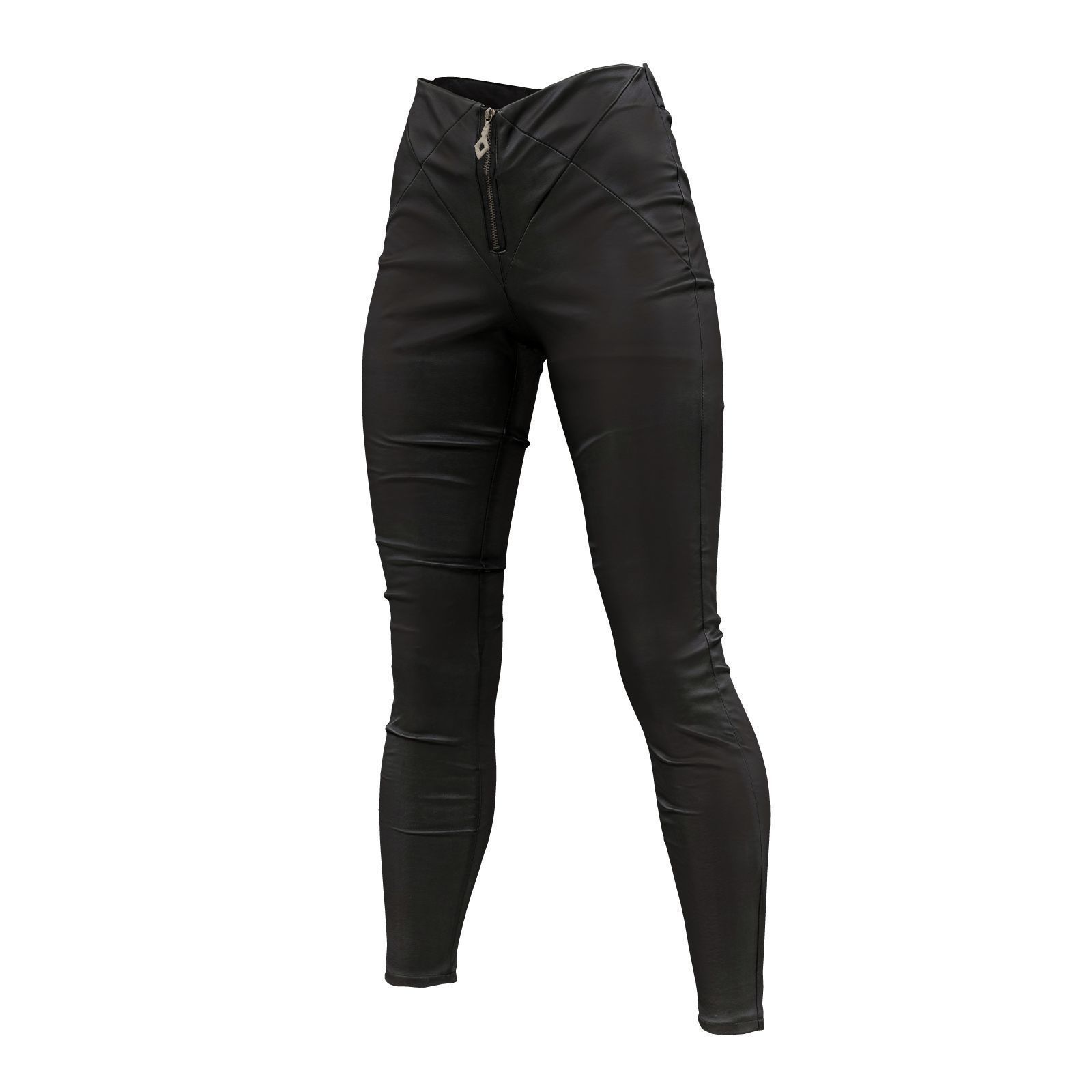 Cross Stitched Leggings 3D model_4