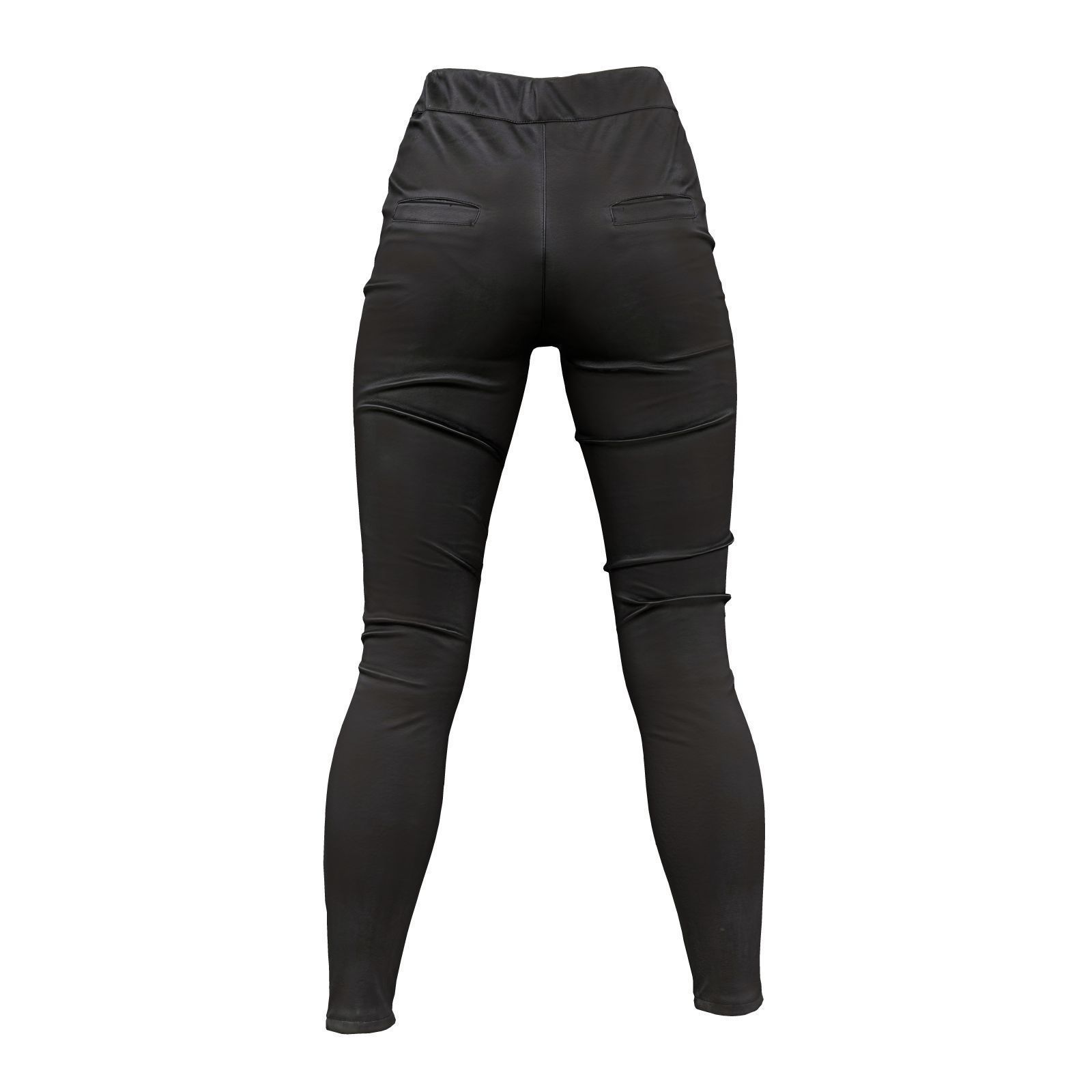 Cross Stitched Leggings 3D model_3