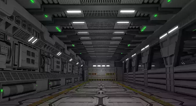Sci Fi Interior 