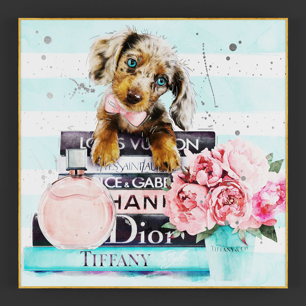 Pictures167 christian dior teddy bear Low-poly 3D model_1