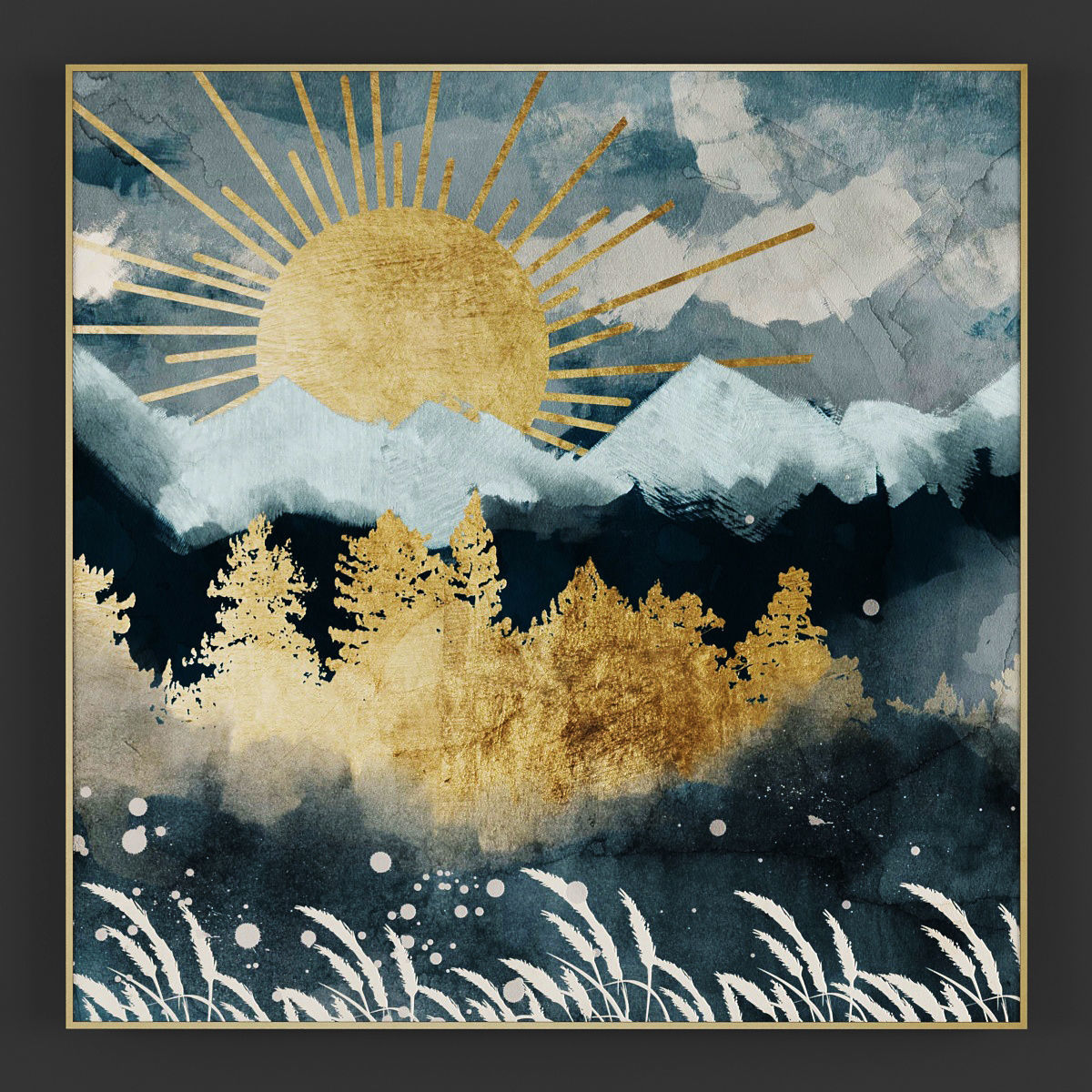 Pictures170 painting of woman swimming in life ring Low-poly 3D model_2