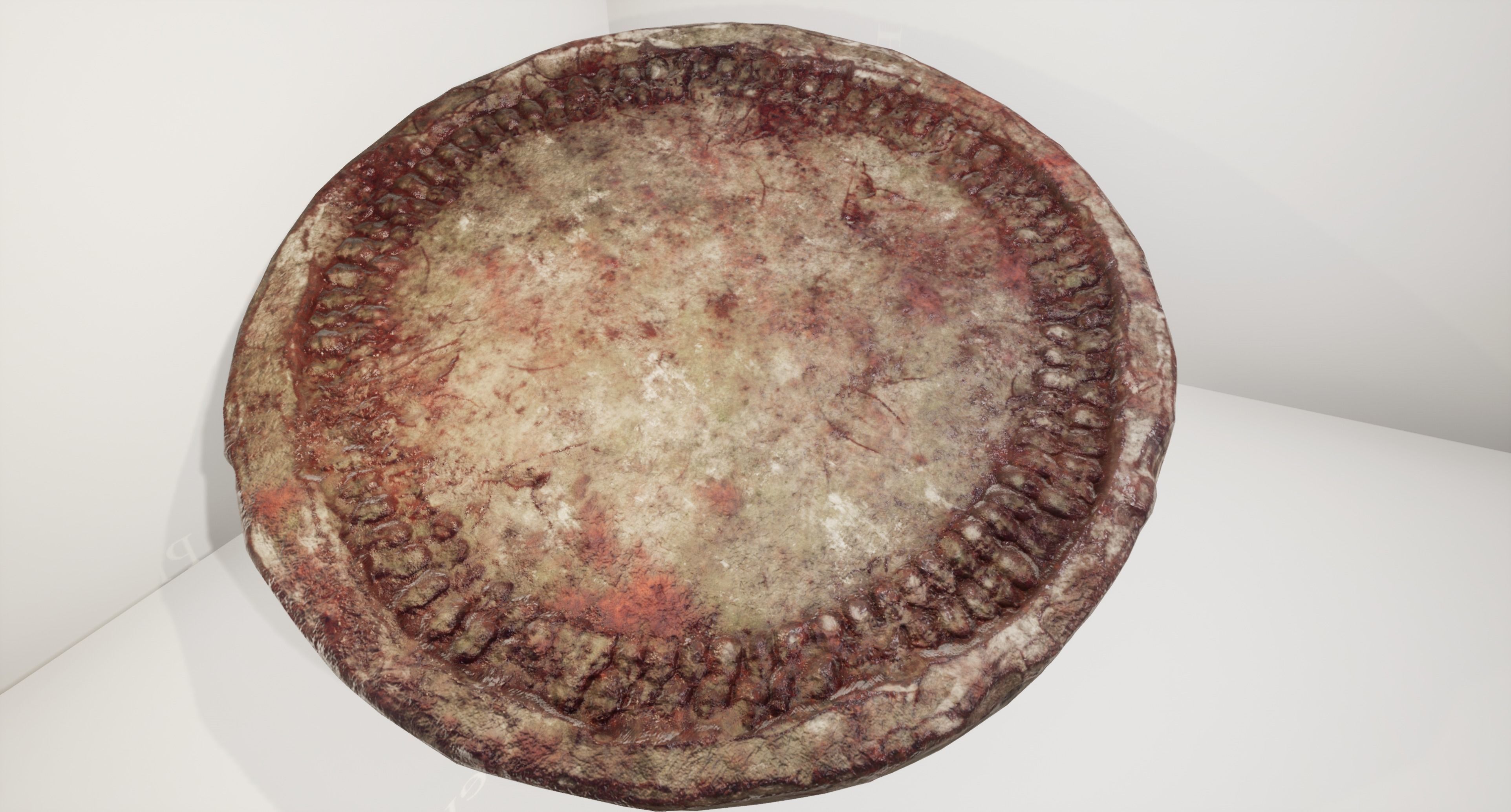 Ancient Altar Free low-poly 3D model_2