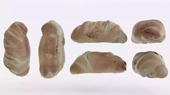 Sesame Bread Photogrammetry