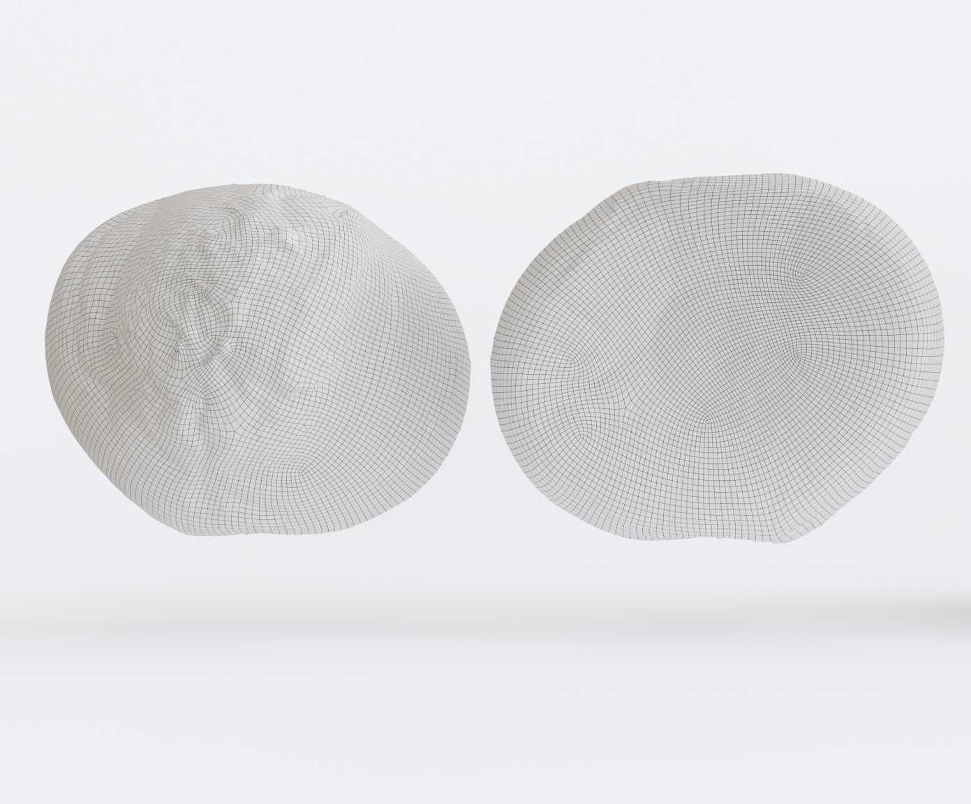 Bread with cheese Photogrammetry 3D model_4