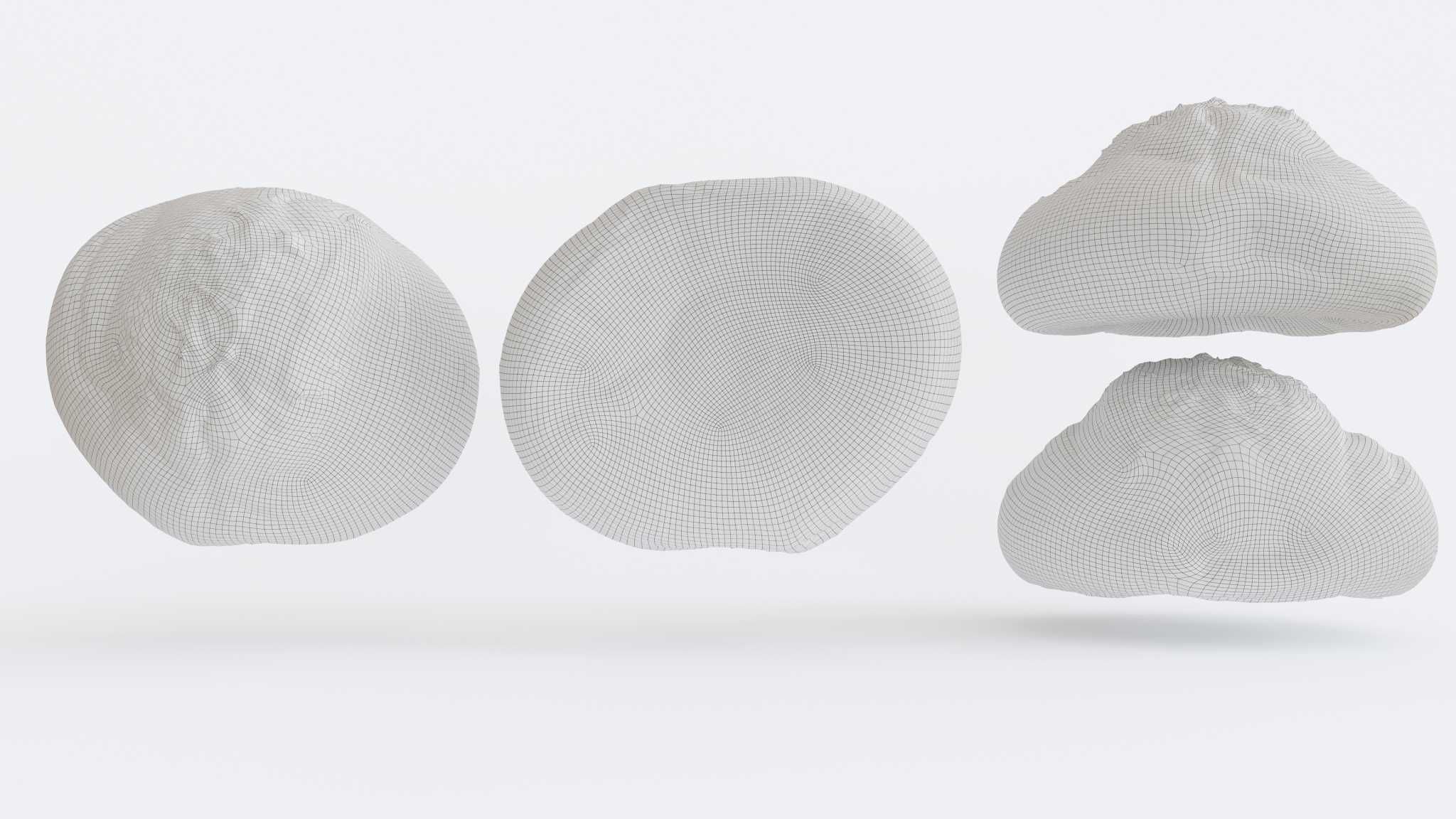 Bread with cheese Photogrammetry 3D model_2