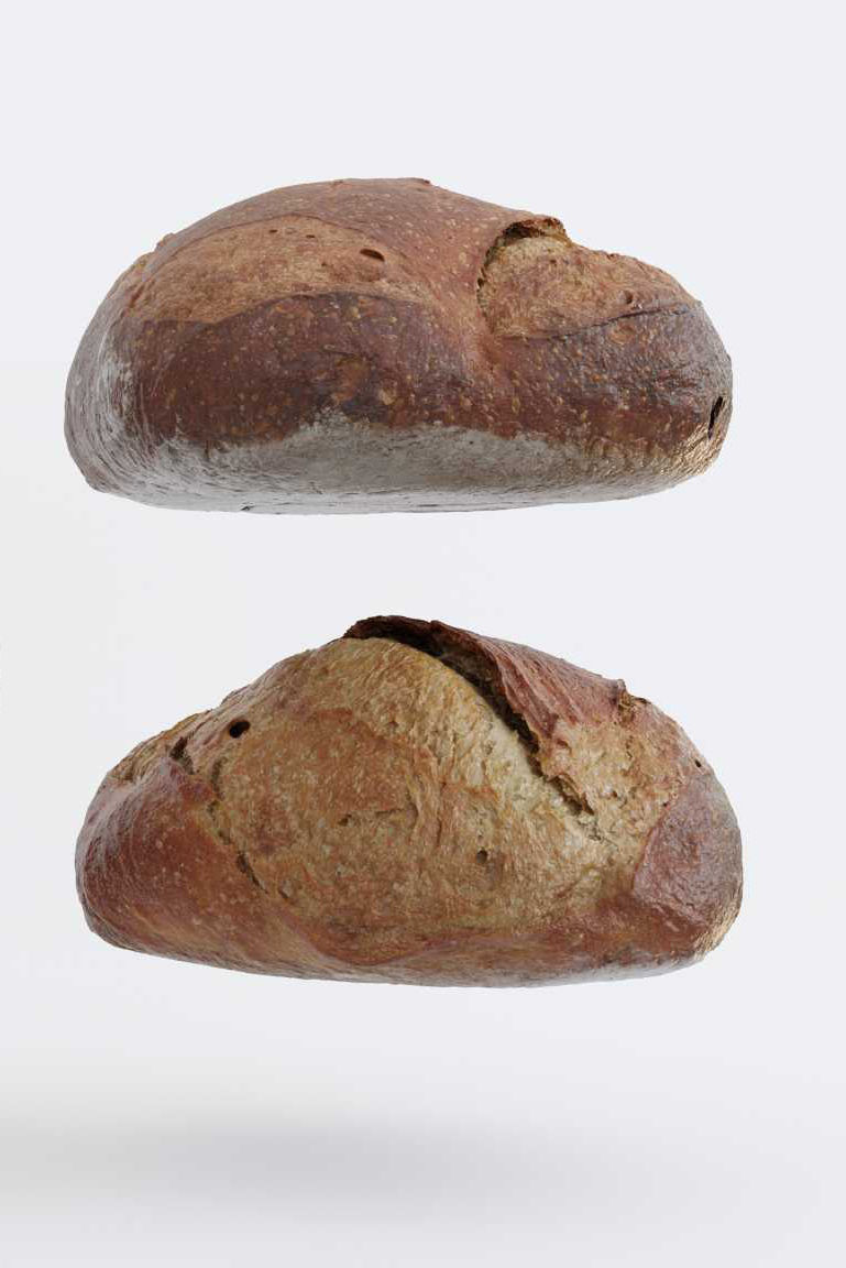 Bread Photogrammetry 3D model_5
