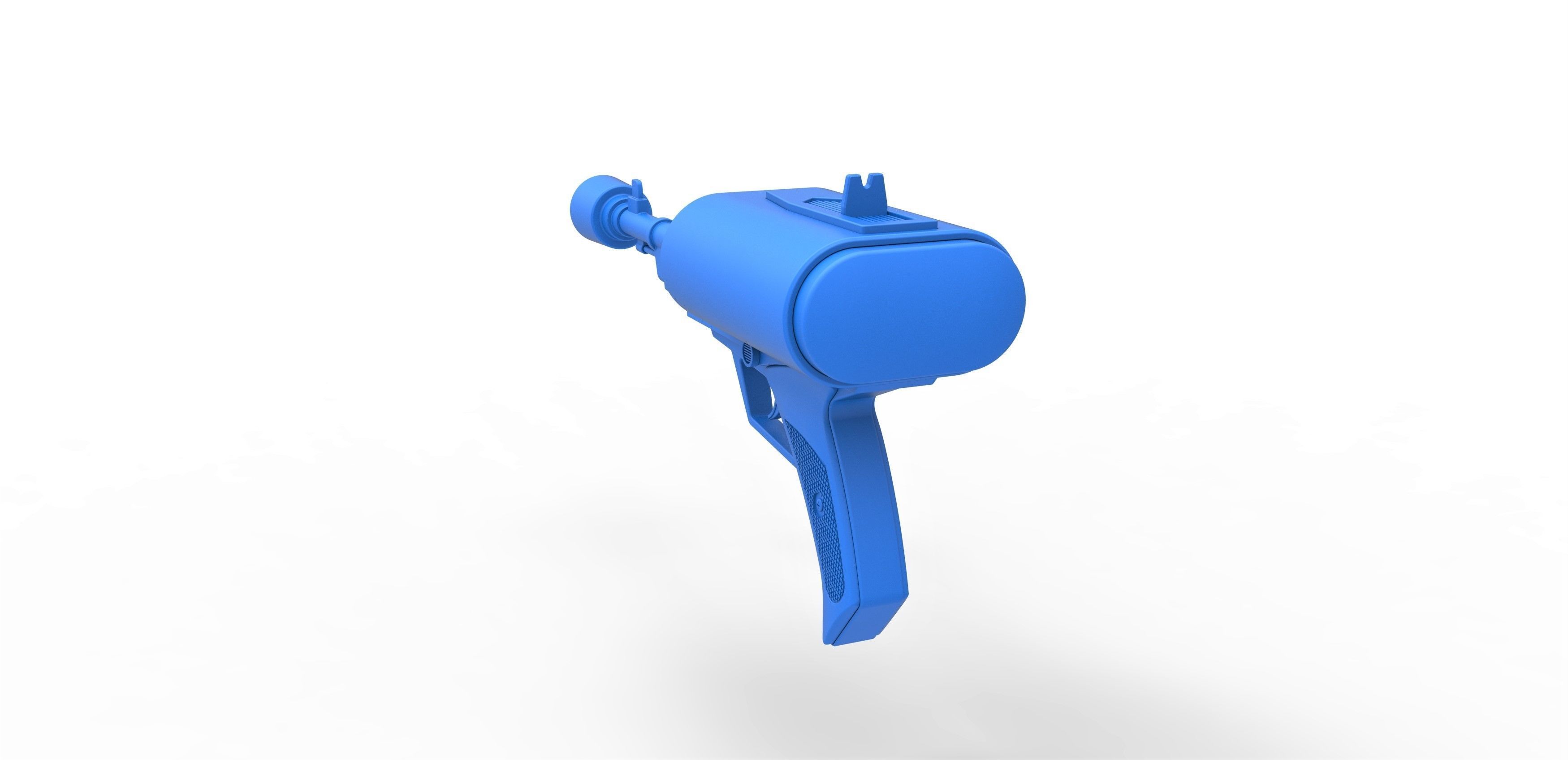 Laser pistol of Golden Man from Lost in Space TV series 1965 3D print model_23