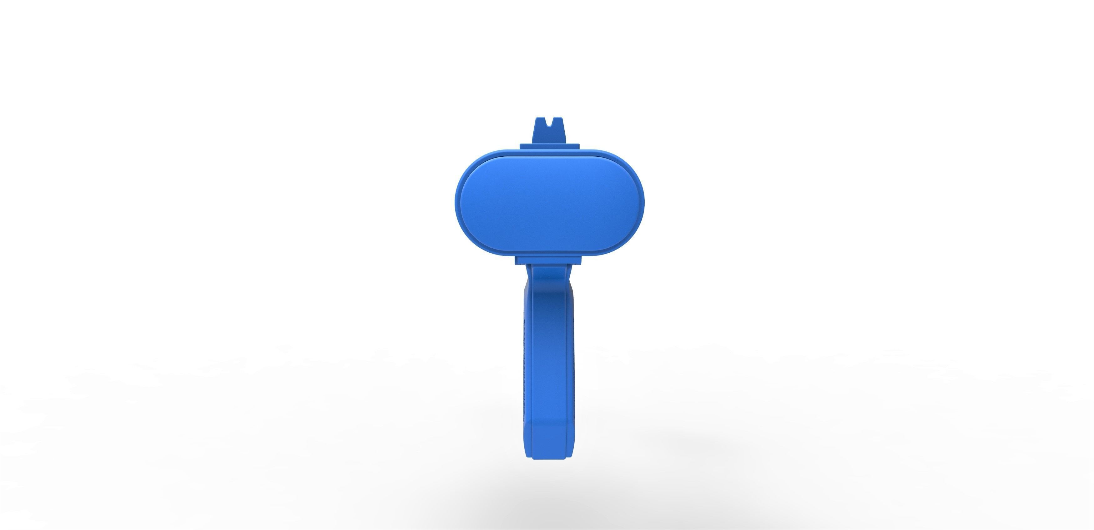 Laser pistol of Golden Man from Lost in Space TV series 1965 3D print model_24