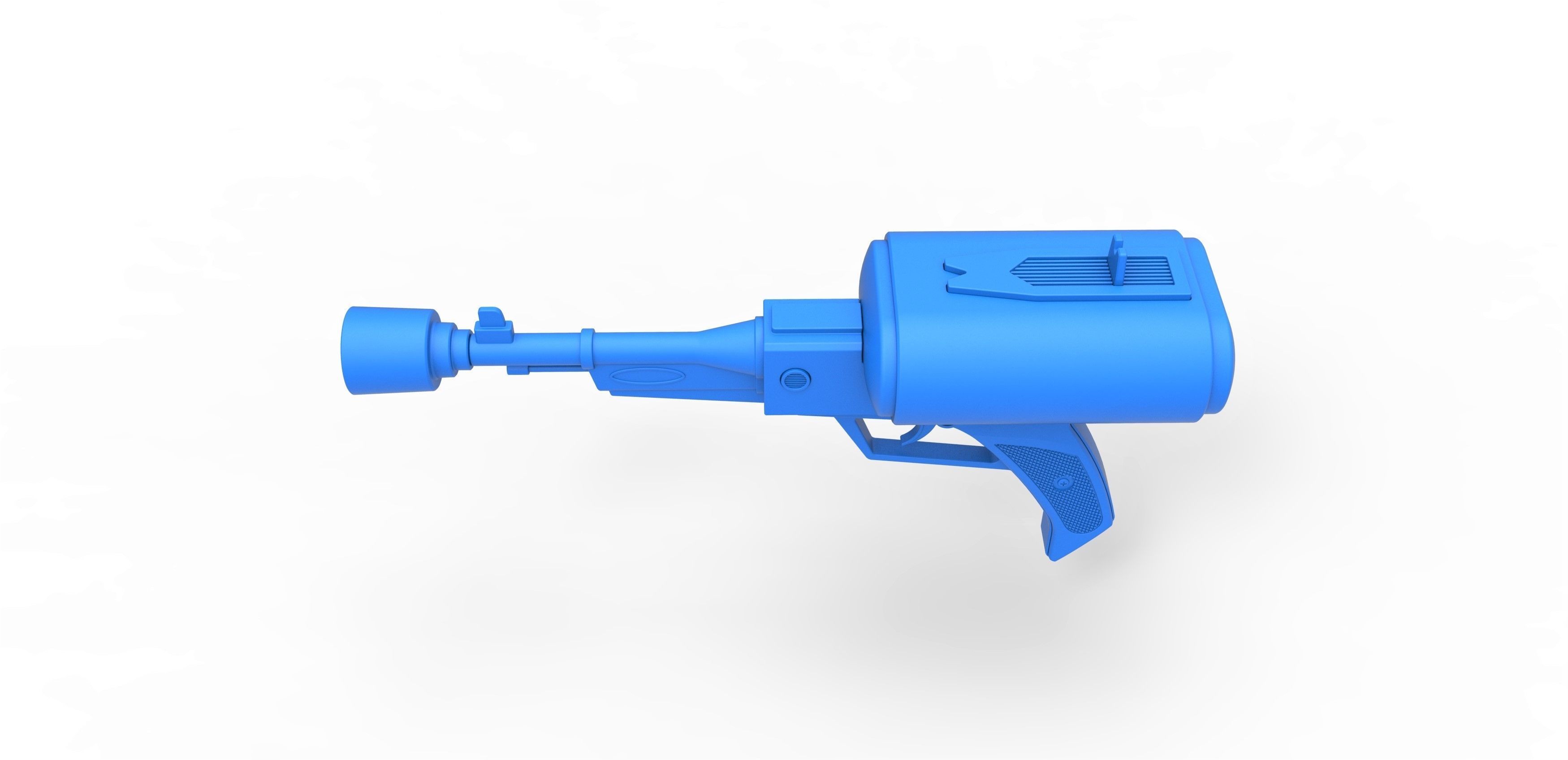 Laser pistol of Golden Man from Lost in Space TV series 1965 3D print model_20