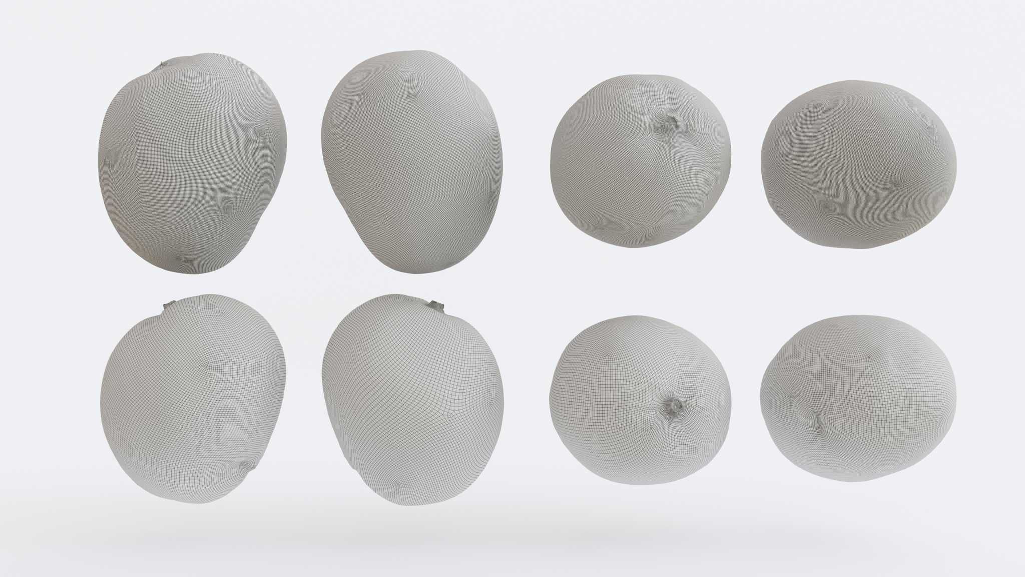 Mango set Photogrammetry 3D model_2