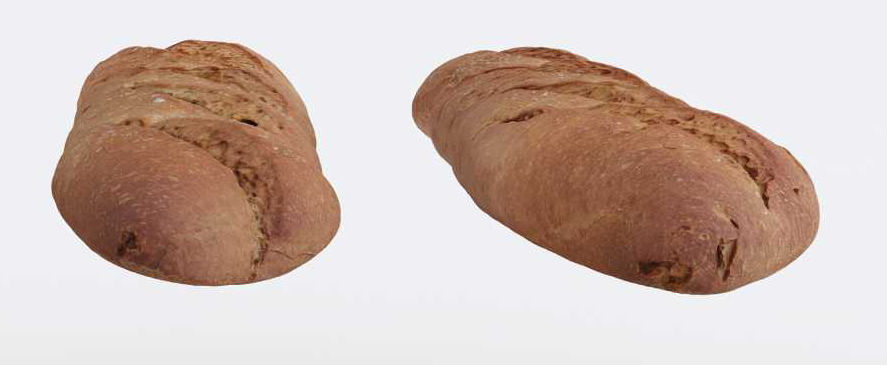 Baguette bread Photogrammetry 3D model_5