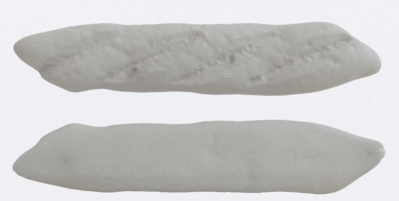 Baguette bread Photogrammetry 3D model_4