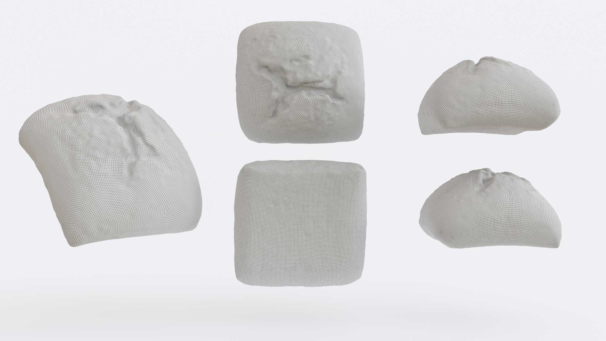 Ciabatta bread Photogrammetry 3D model_2