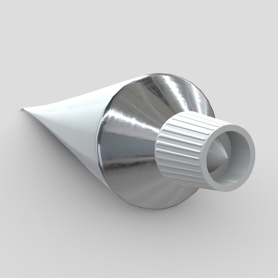 Paste Tube Low-poly 3D model_11