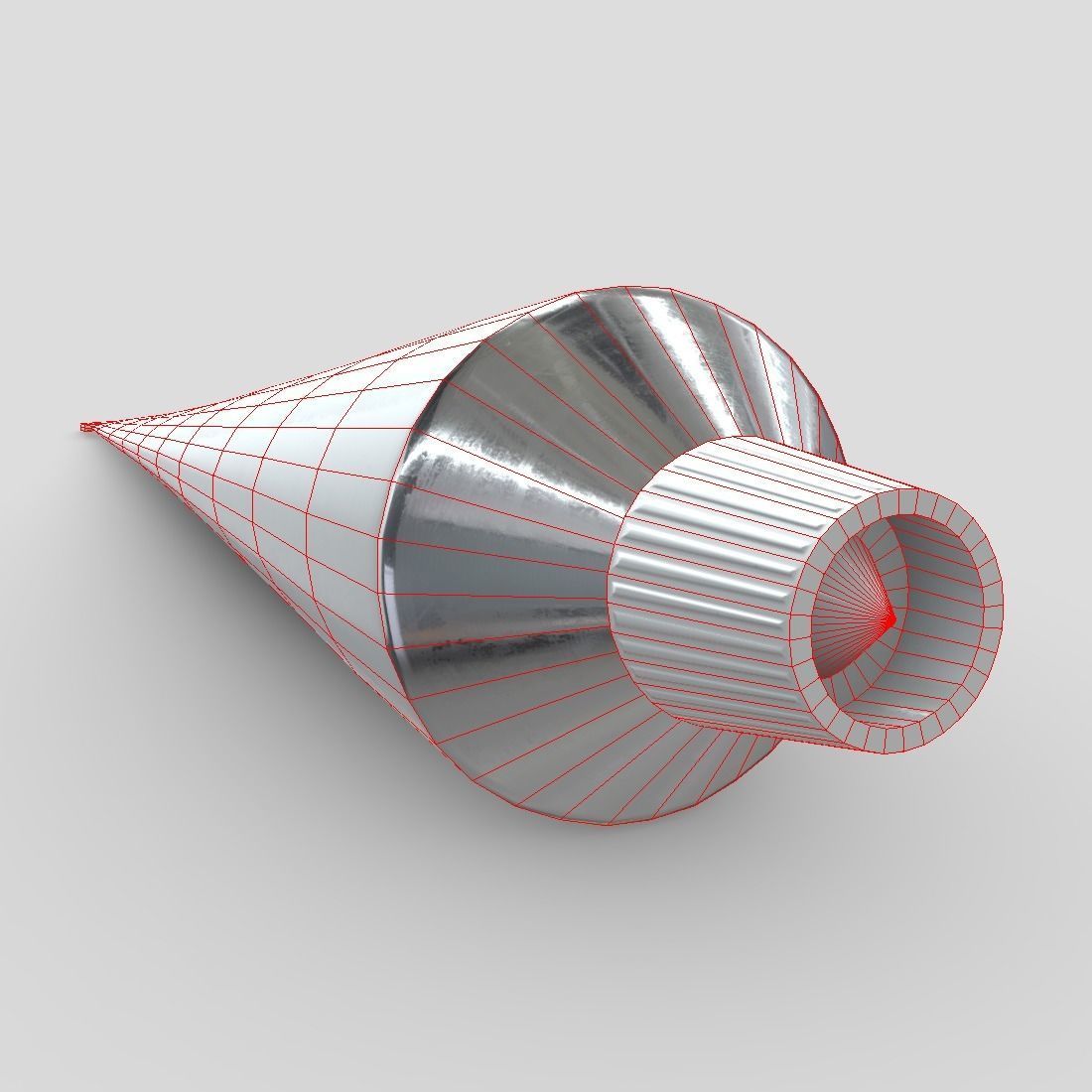 Paste Tube Low-poly 3D model_12