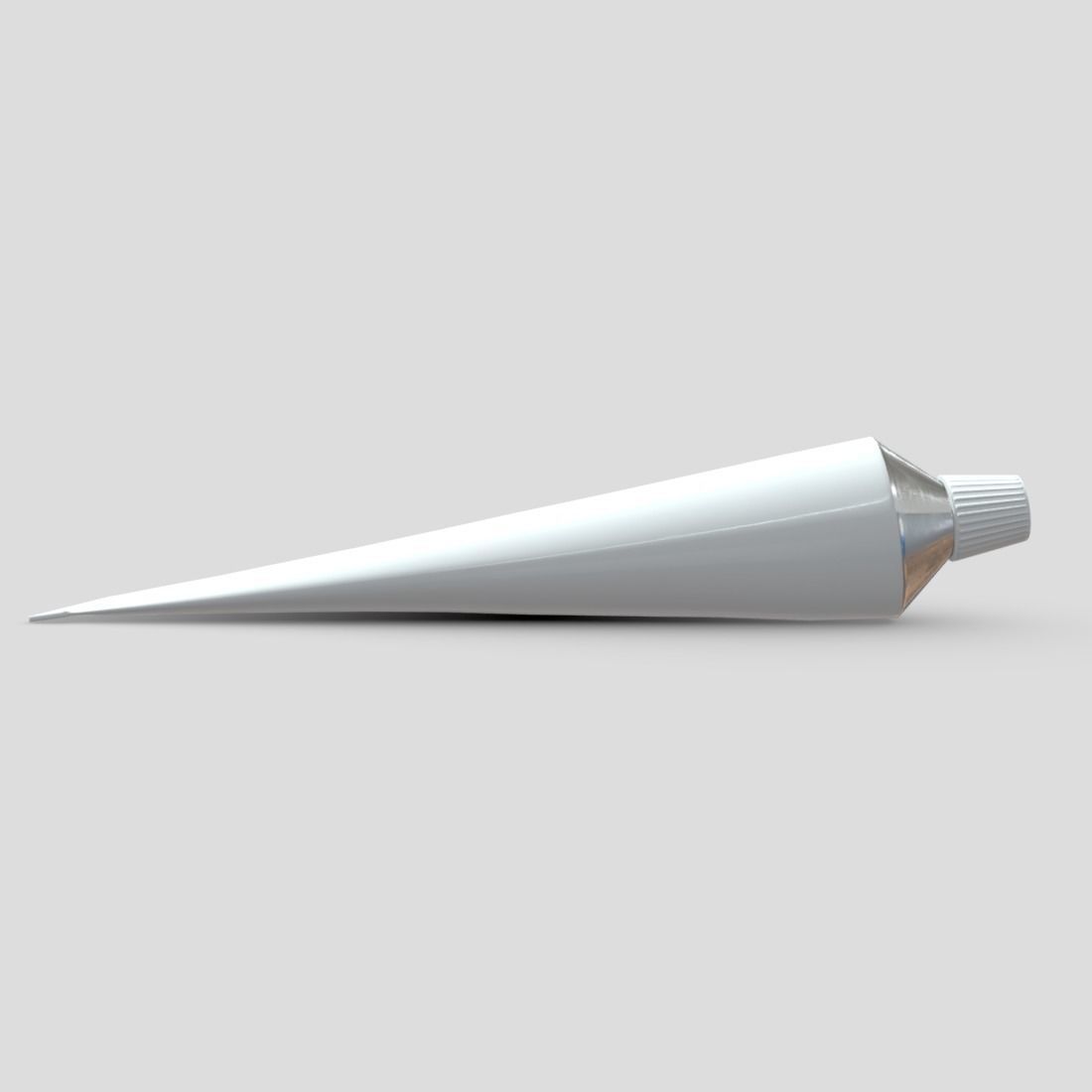 Paste Tube Low-poly 3D model_3