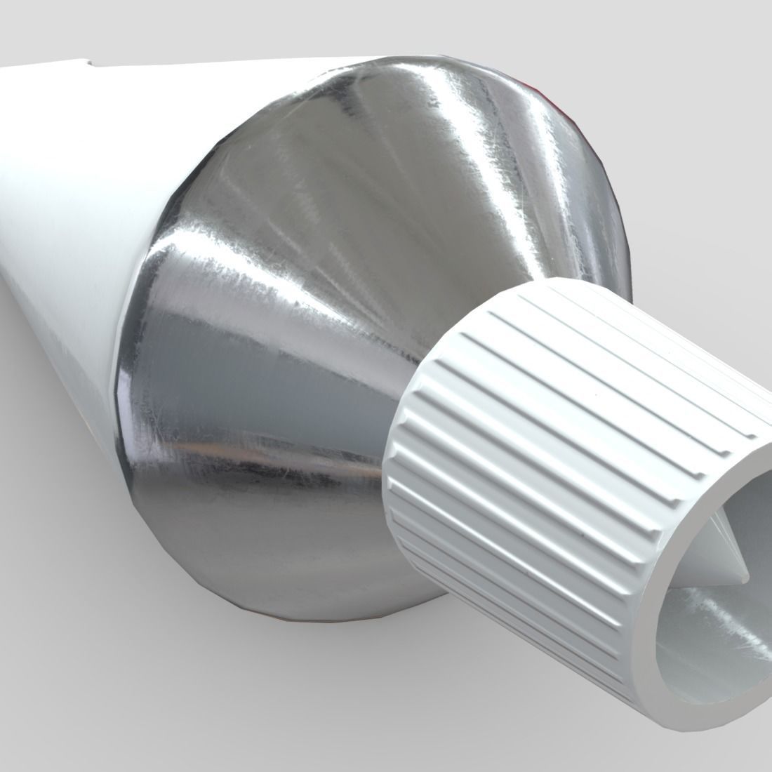 Paste Tube Low-poly 3D model_13