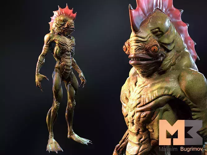 Monster Underwater 04