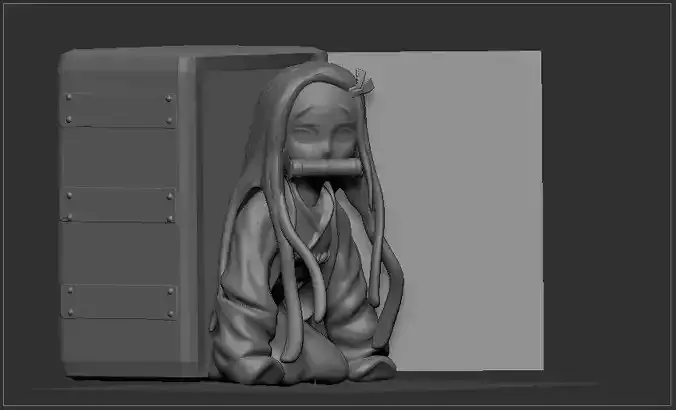 Nezuko Figurine  3D print model