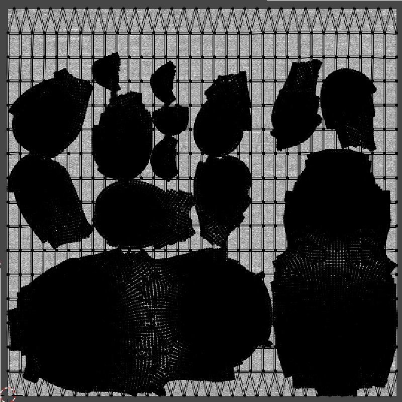 Teddy Bear Low-poly 3D model_12