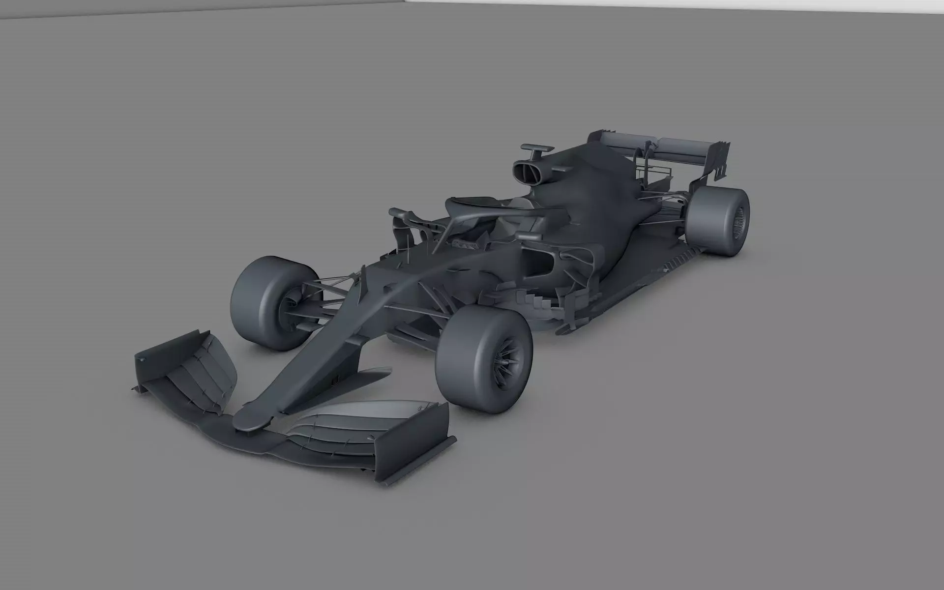 F1 car model 3D model_0
