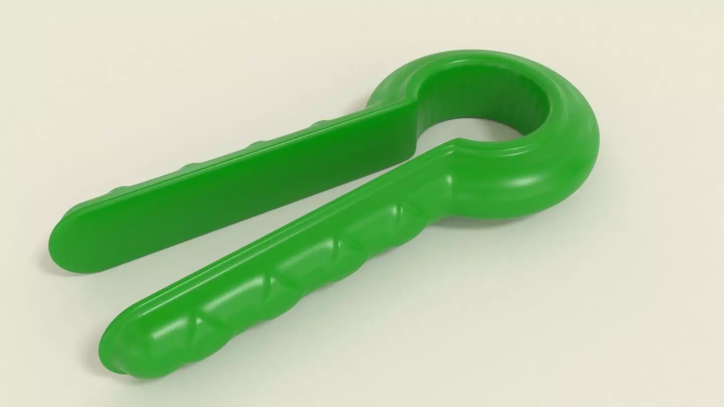 Bottle opener 3D print model_0