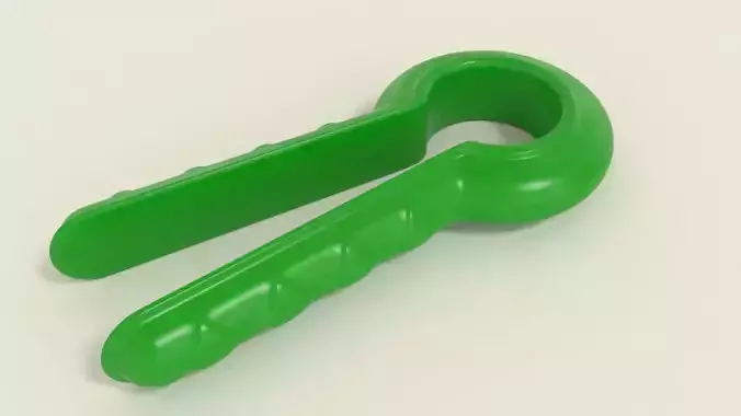 Bottle opener 3D print model
