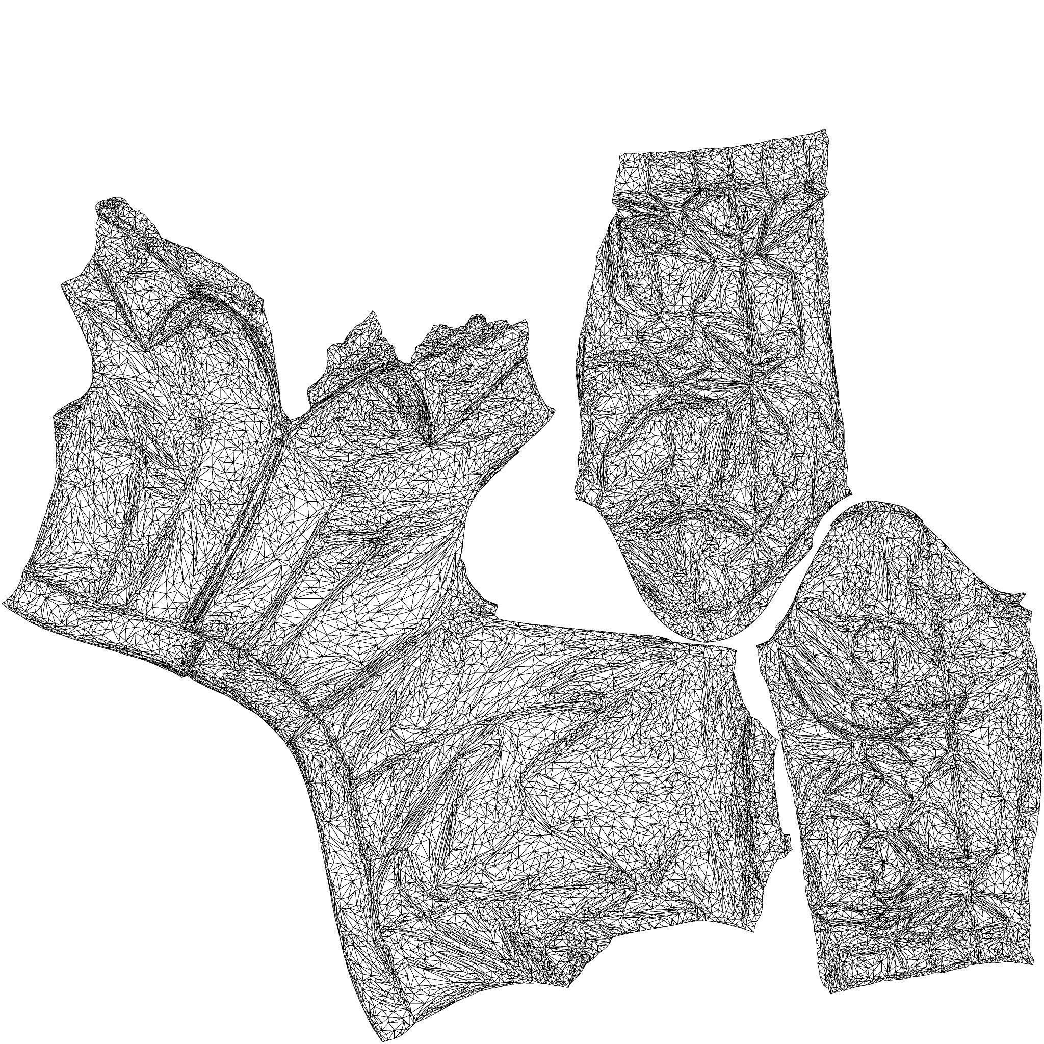 Easy Vinyl Jacket 3D model_8