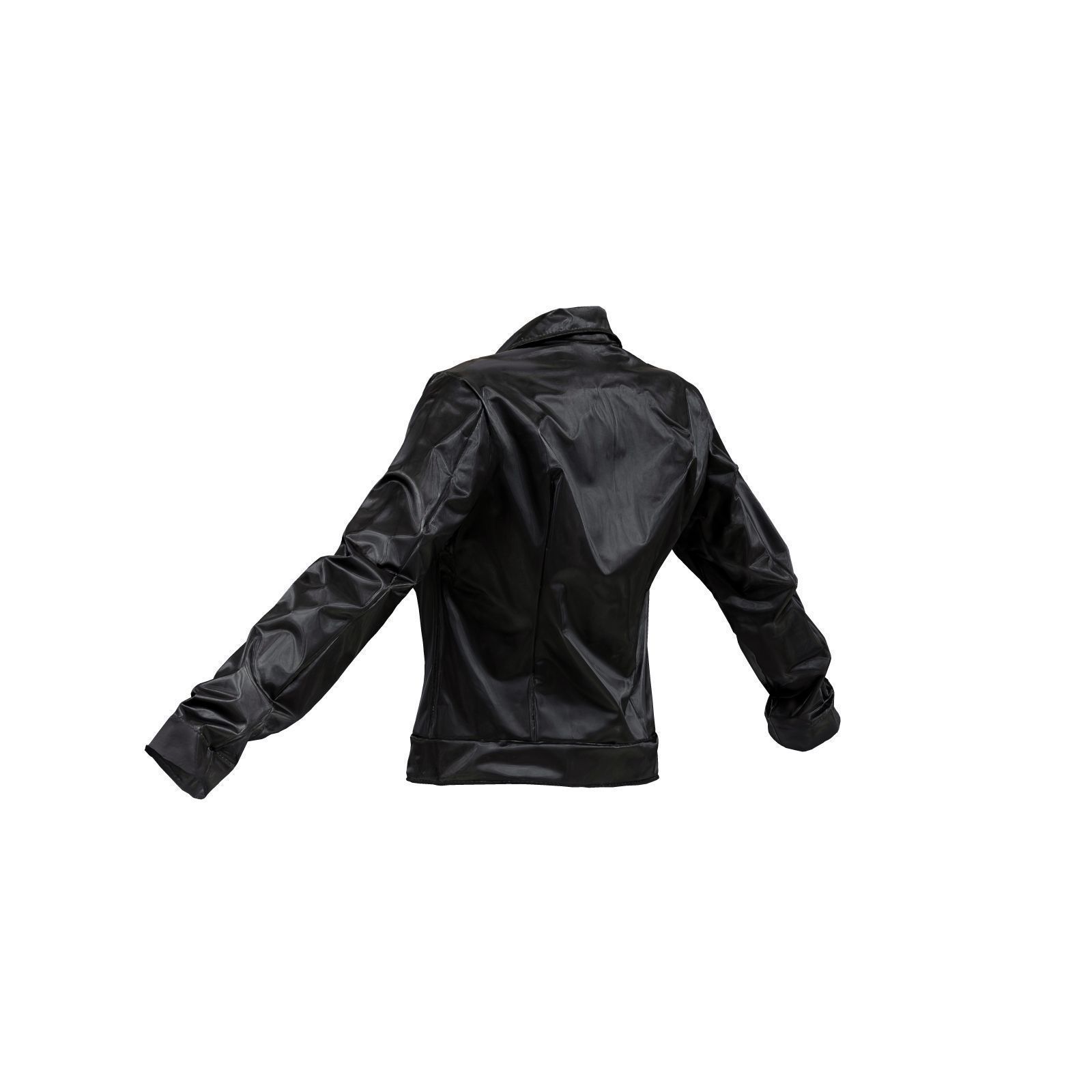 Easy Vinyl Jacket 3D model_3